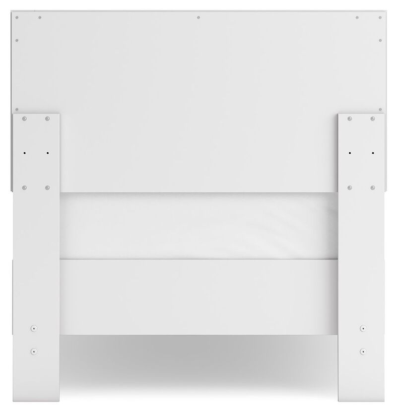 Twin Panel Platform Bed