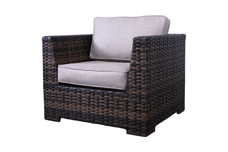Living Source International Resort Fully Assembled 5 Piece Patio Chair with Cushions
