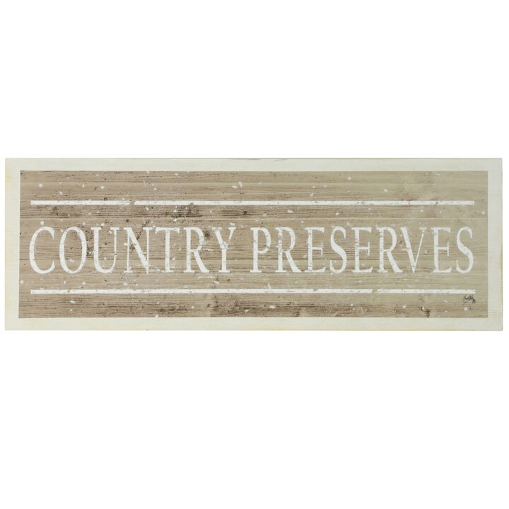 Country Preserves Framed Print