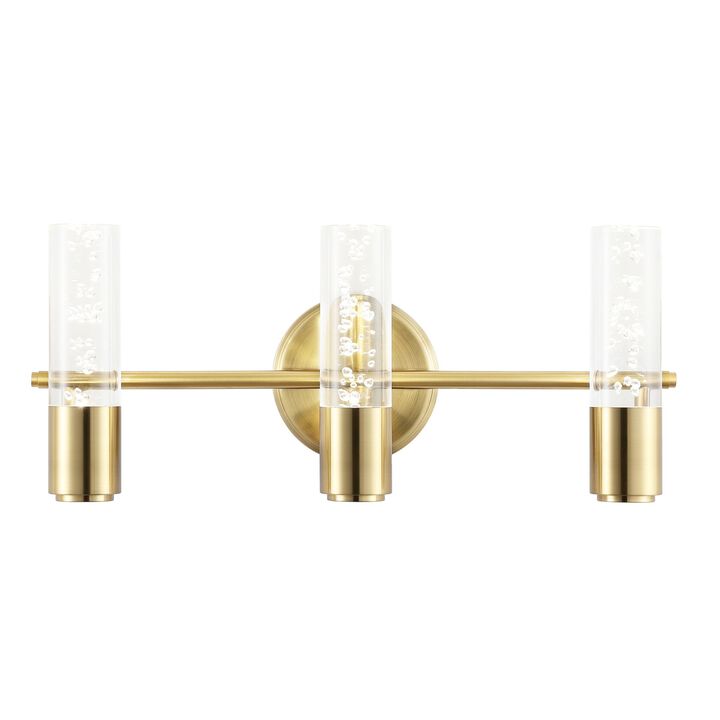 Bolha Minimalist Modern Bubble Acrylic/Iron Integrated LED Vanity Light