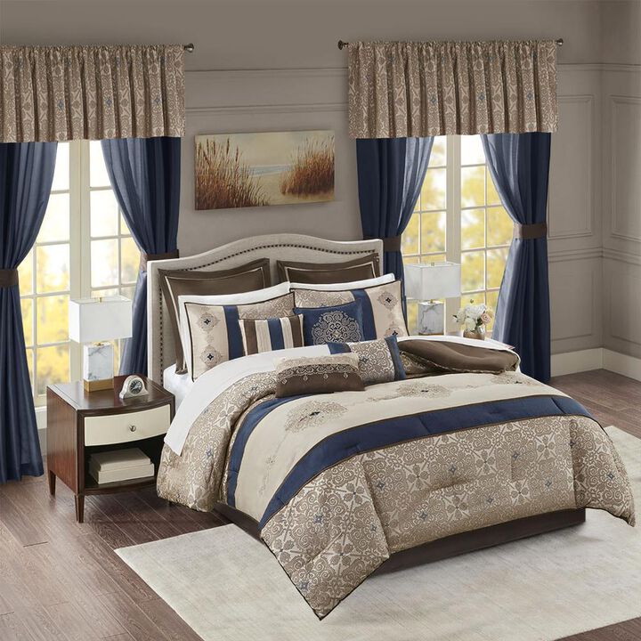 Belen Kox Jacquard 24-Piece Comforter Set, Belen Kox