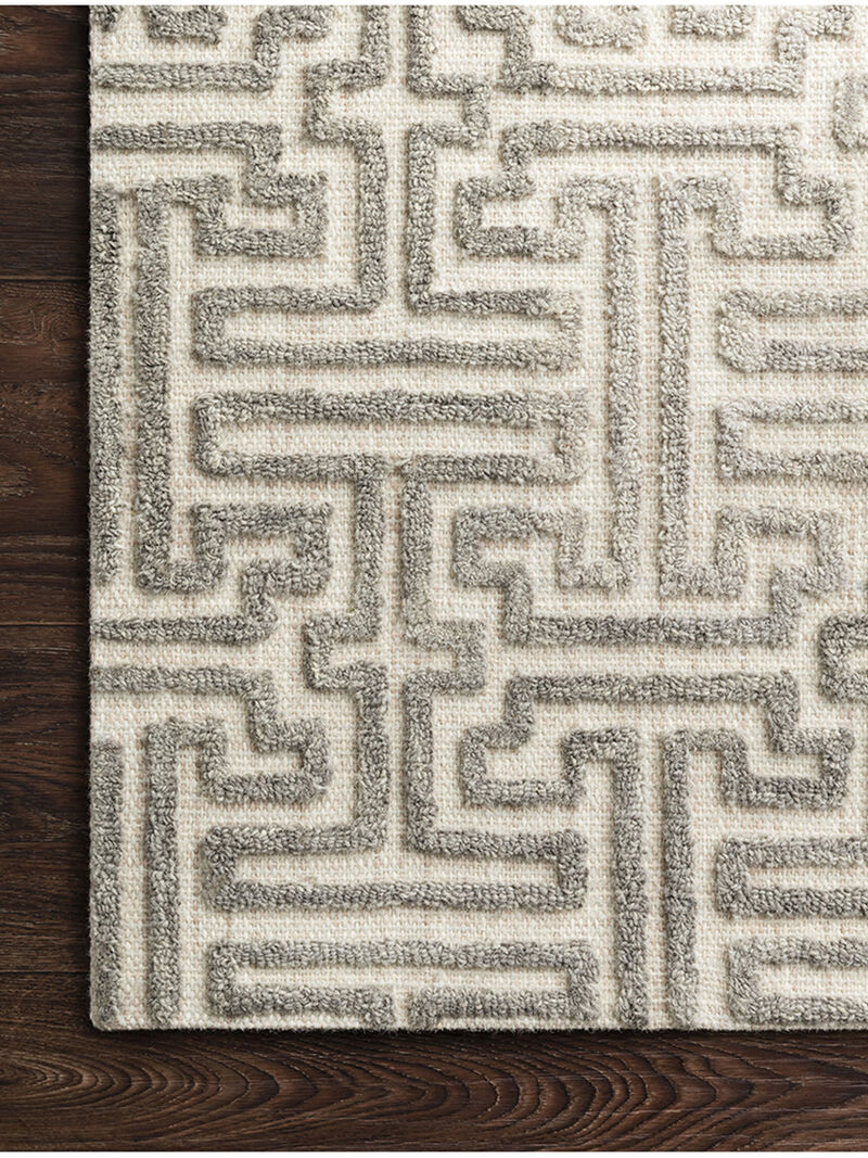 Ehren EHR03 Stone/Sand 7'9" x 9'9" Rug