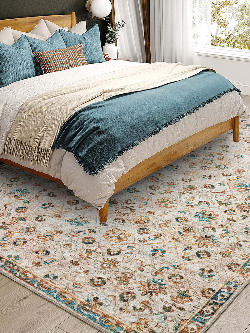 Jericho JC8 Parchment 3' x 5' Rug