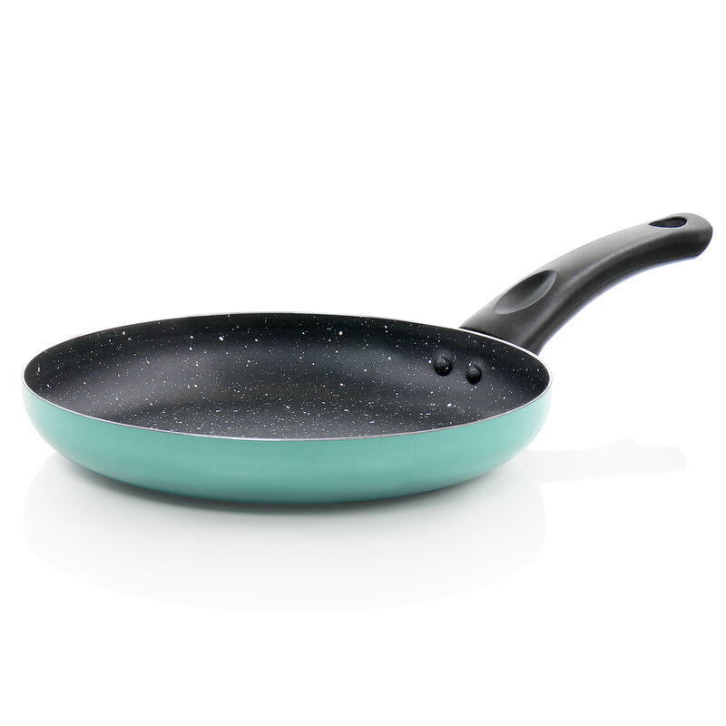 Oster Luneta 9.5 Inch Aluminum Nonstick Frying Pan in Teal