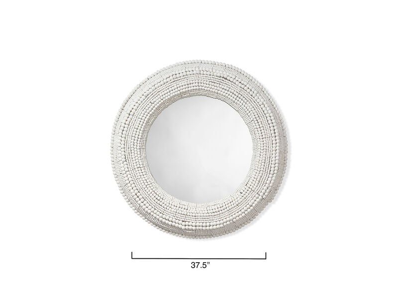 Strand Beaded Mirror