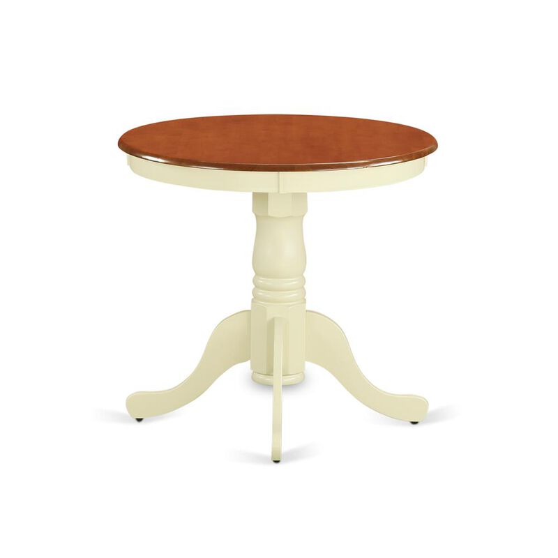 Dining Table Buttermilk & Cherry
