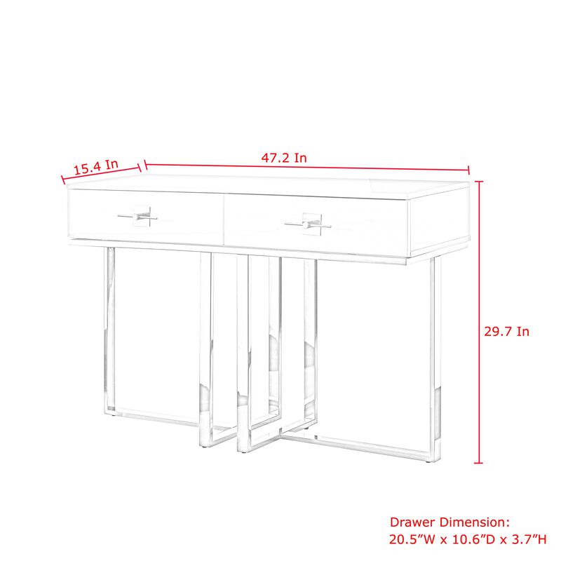 Nicole Miller Lanai Console Table