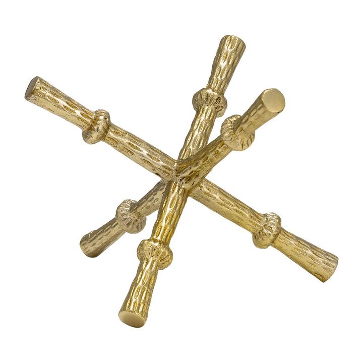 Sagebrook Home Metal, 10h Jack Orb, Gold