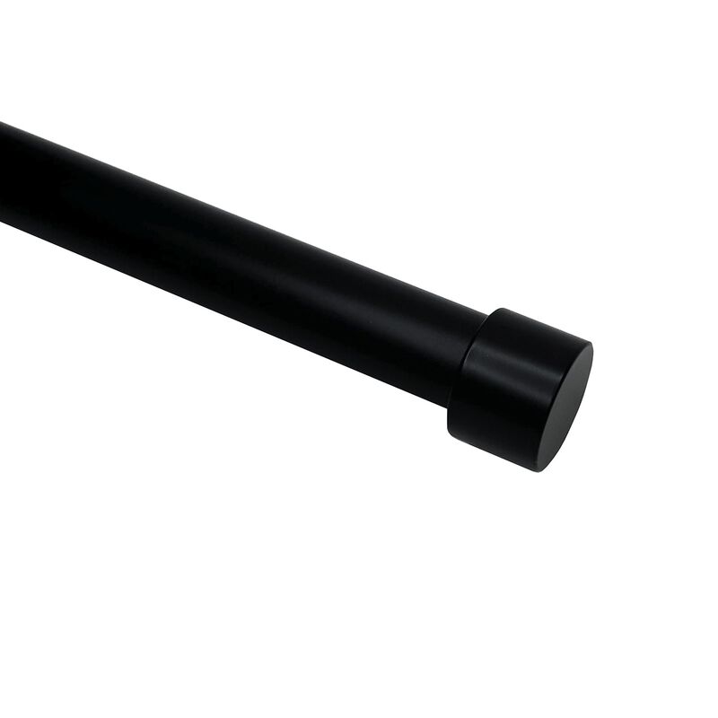 Esencial Kepi Curtain Rod Set, Adjustable Length From 72" to 144"