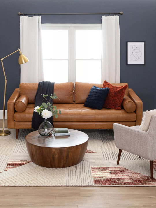 Bowen Central Valley Red 5'x8' Rug by Drew and Jonathan