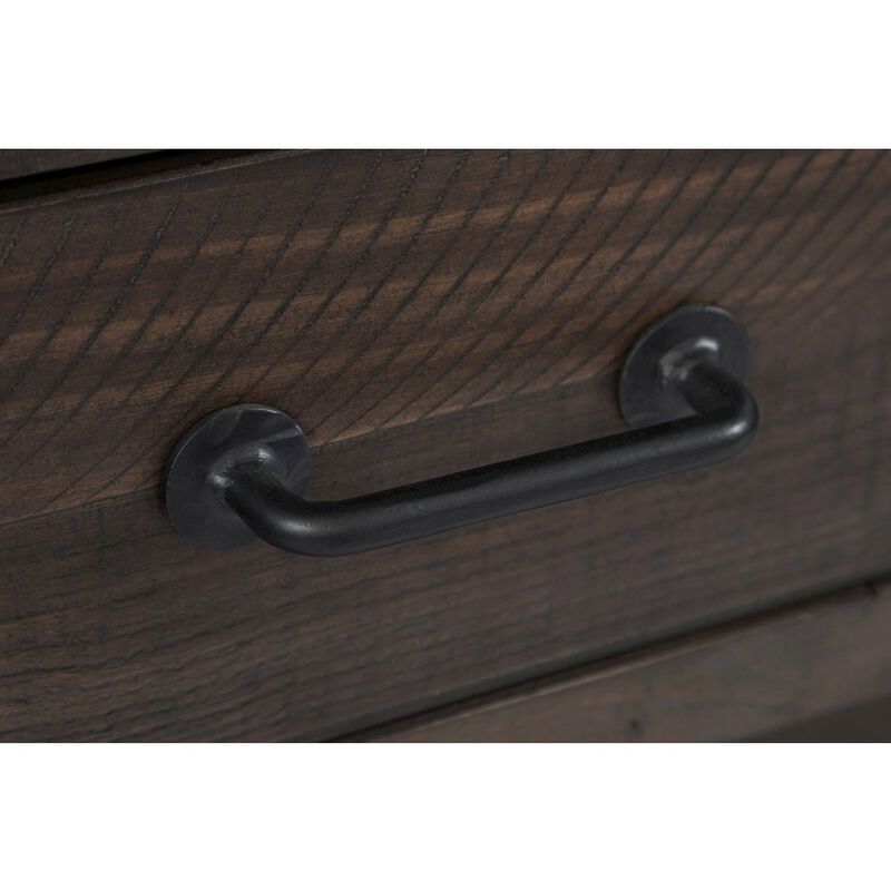 Jofran Madison County Rustic Reclaimed Pine Farmhouse Harris 50 Sofa Console Table