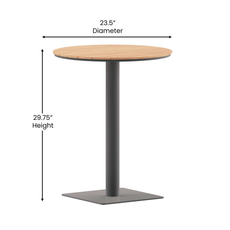 Faux Teak Table