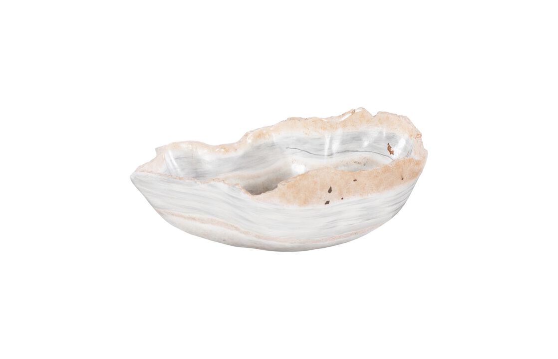 Cast Onyx Small Bowl in Faux Finish