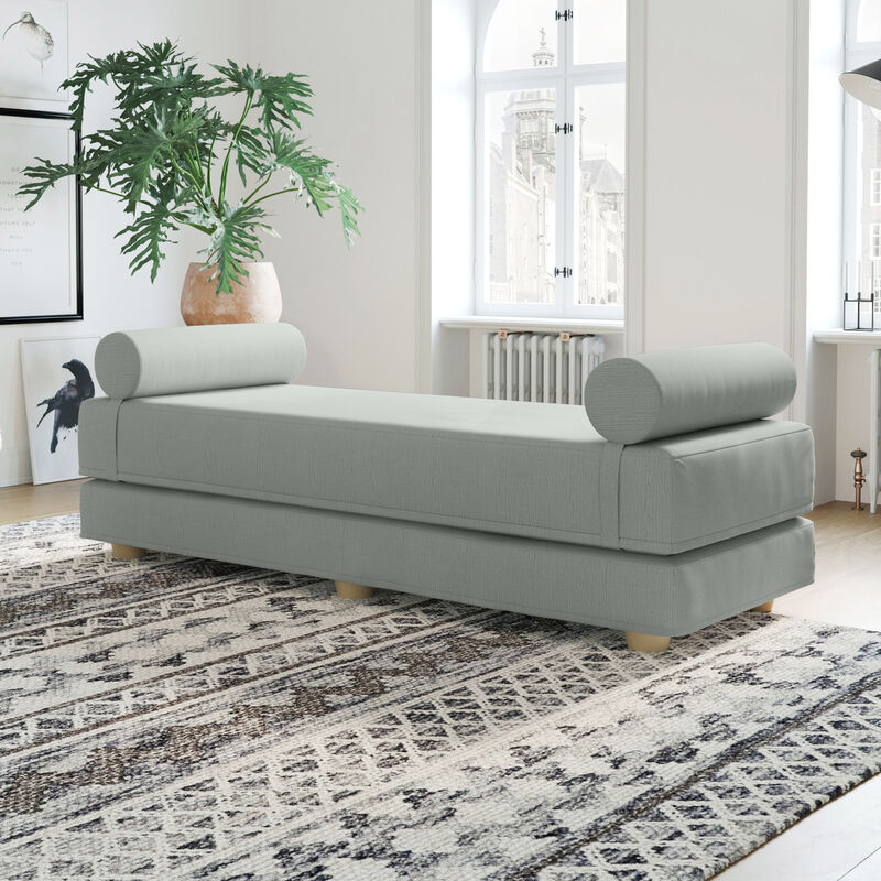 Jaxx Alon Daybed / Fold-Out Queen-Size Mattress - Microvelvet