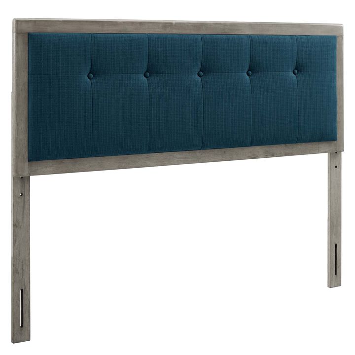 Modway - Draper Tufted King Fabric and Wood Headboard