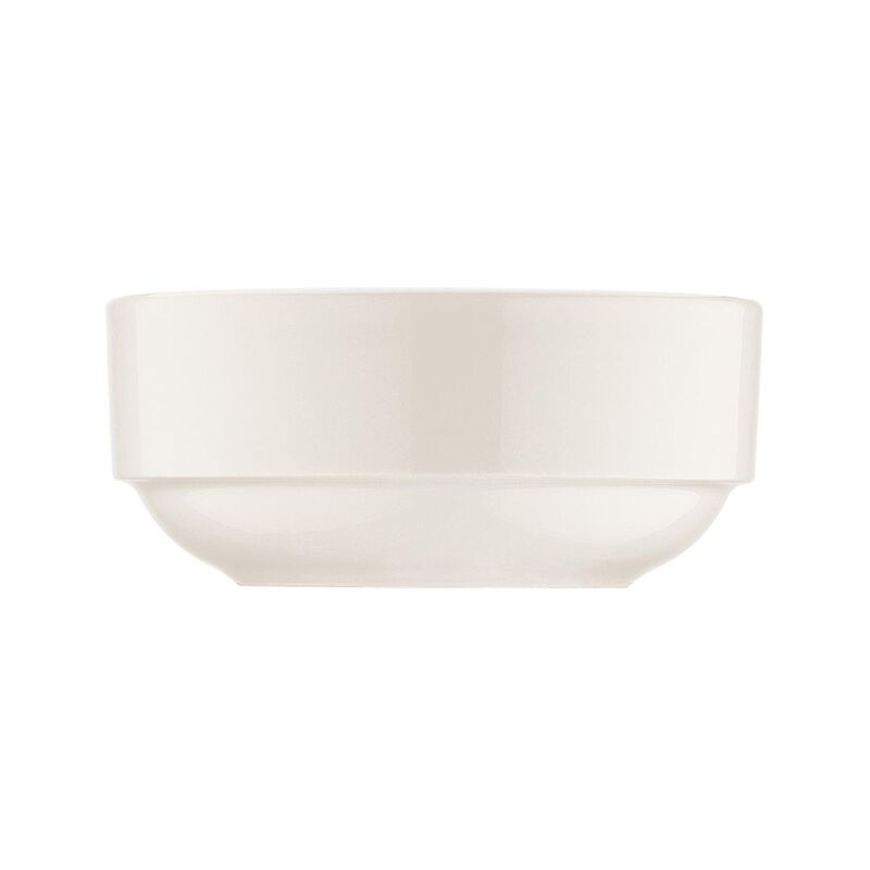 Banquet dia.5.5" h:2.5" 17 oz. Round Warm White Porcelain Bowl (Set of 4)