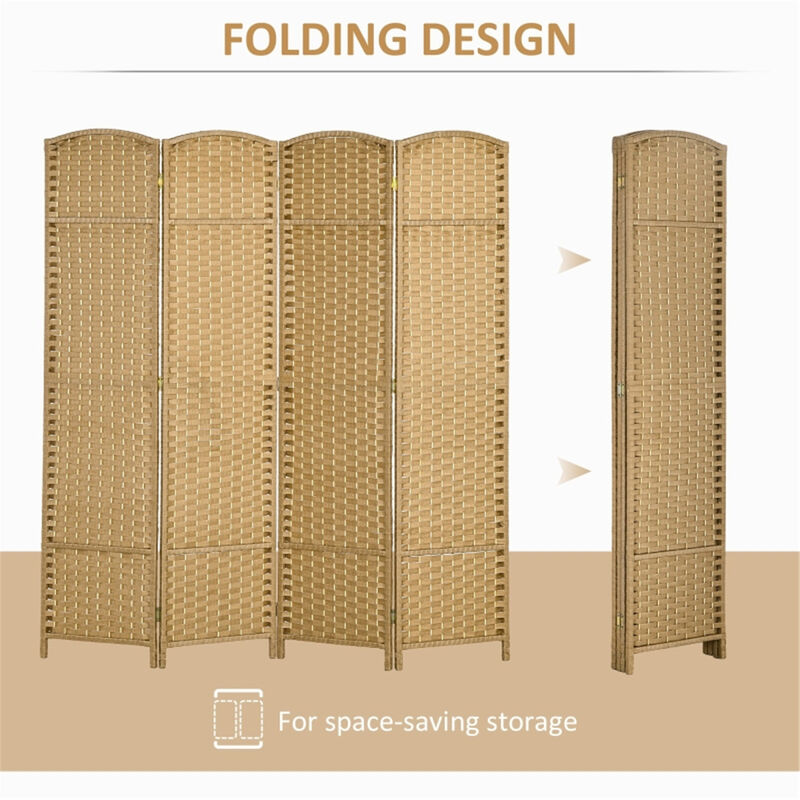 Outdoor Privacy Screen Weather-Resistant Panel for Garden & Deck