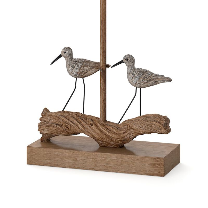 Lux Lighting Piper 28 Coastal table Lamp, (Set of 2)