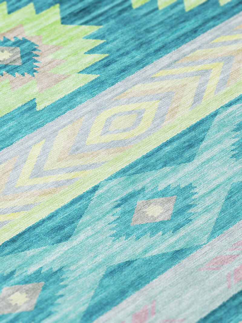 Phoenix PH3 Teal 3' x 5' Rug