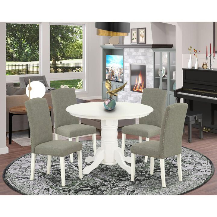 Dining Room Set Linen White