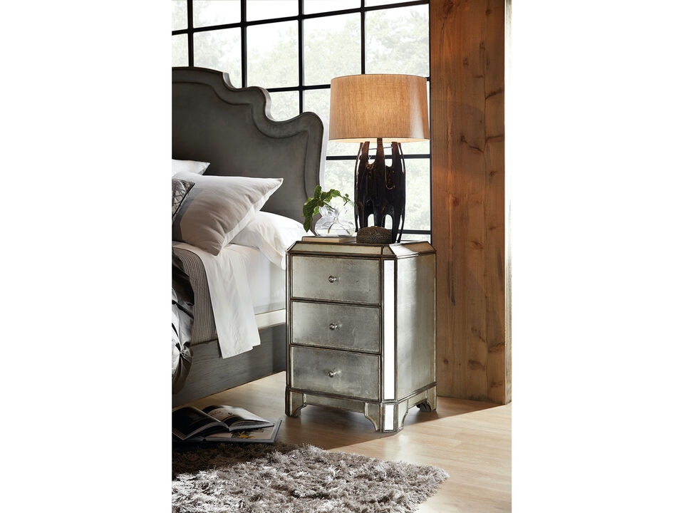 Arabella Mirrored Nightstand