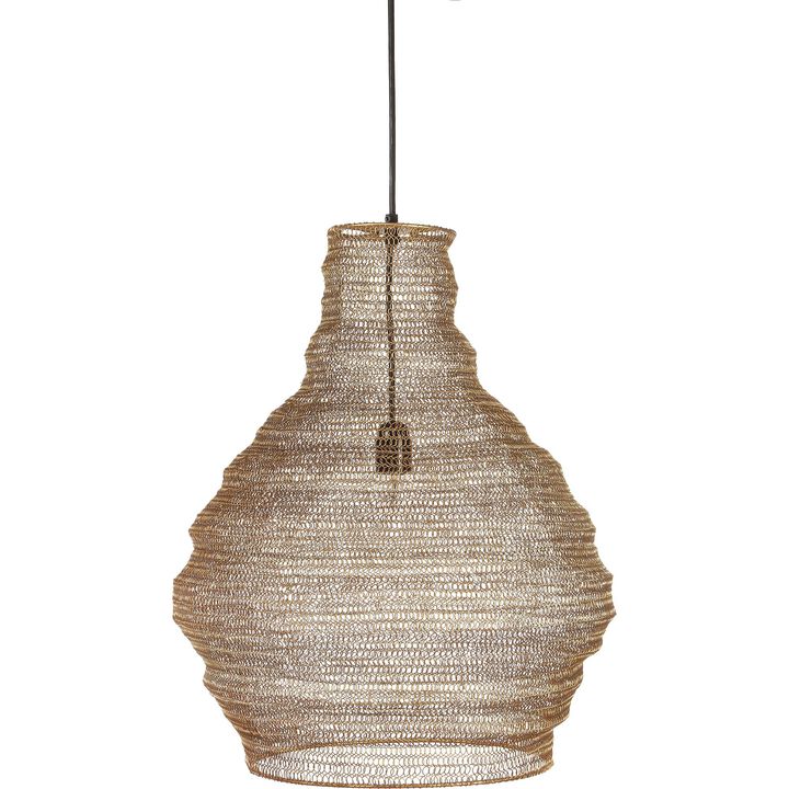 131" Gold Contemporary Adjustable Ceiling Light Fixture