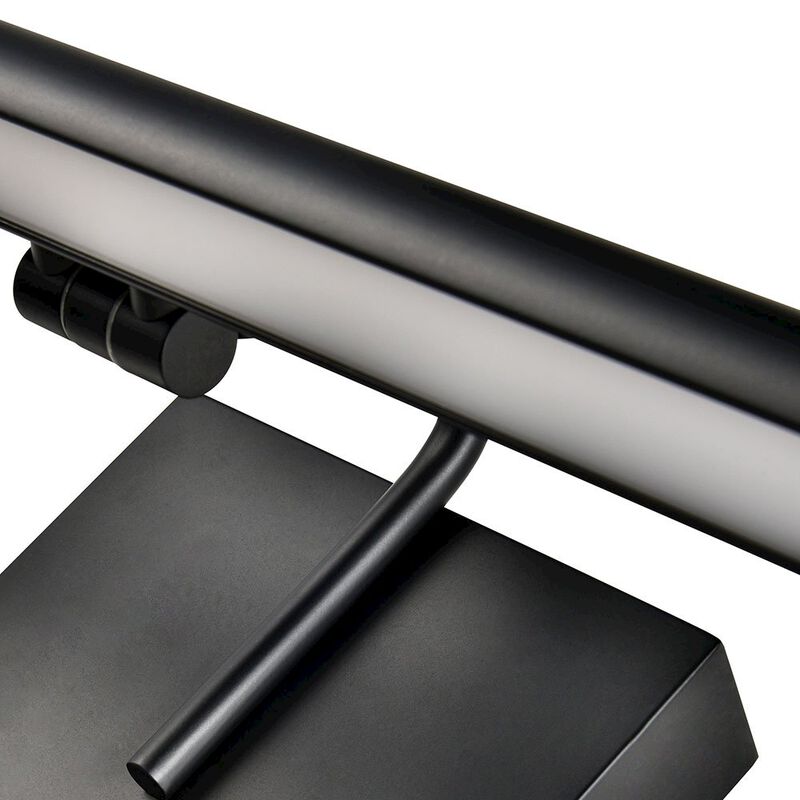 VONN Lighting Integrated LED Bathroom Wall Lighting Fixture in Black