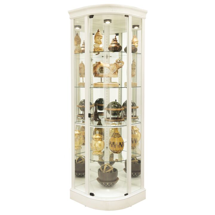 680665 Marlowe IV Corner Curio Cabinet
