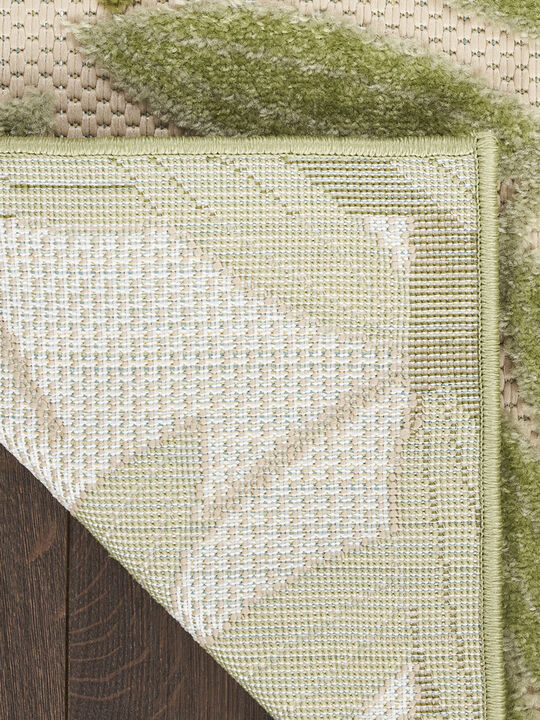 Aloha ALH18 Ivory/Green 9' x 12' Rug