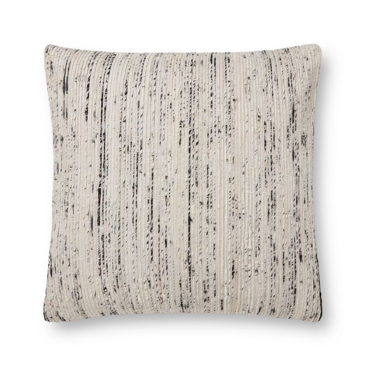 P0242 Silver/Multi 22"x22" Down Pillow