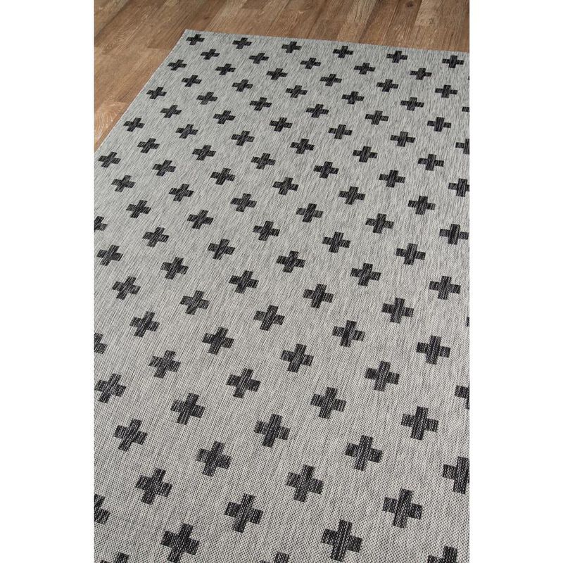 Novogratz Contemporary Runner Area Rug, Grey, 2' X 10' Runner