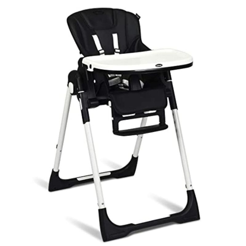 Hivvago Foldable High chair with Multiple Adjustable Backrest