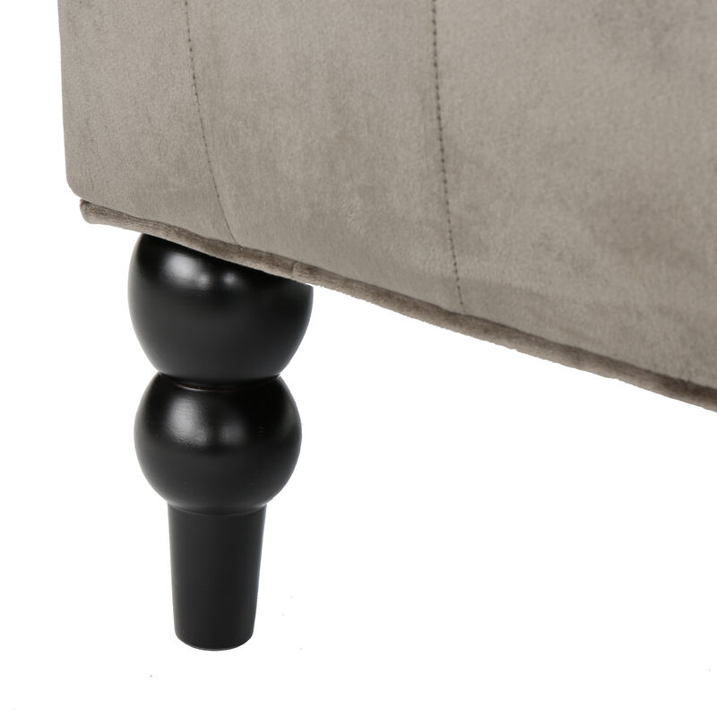 Merax Modern Velvet Loveseat Sofa