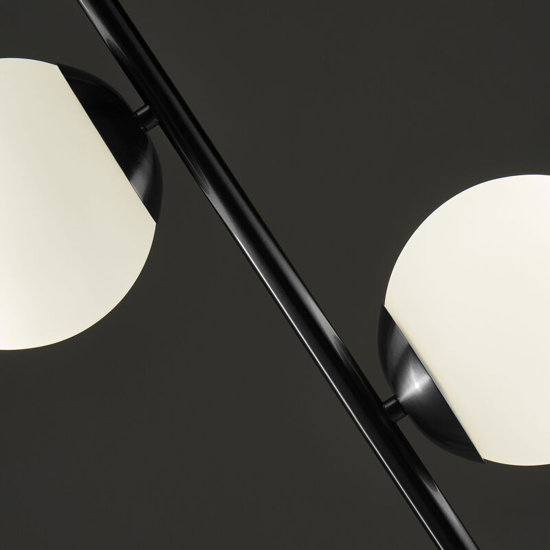 Sphere LED Floor Lamp - Black