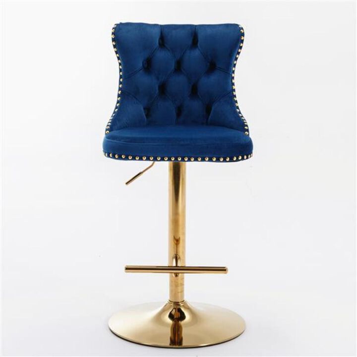 Swivel Barstools Adjustable Height Counter Chairs for Kitchen & Bar