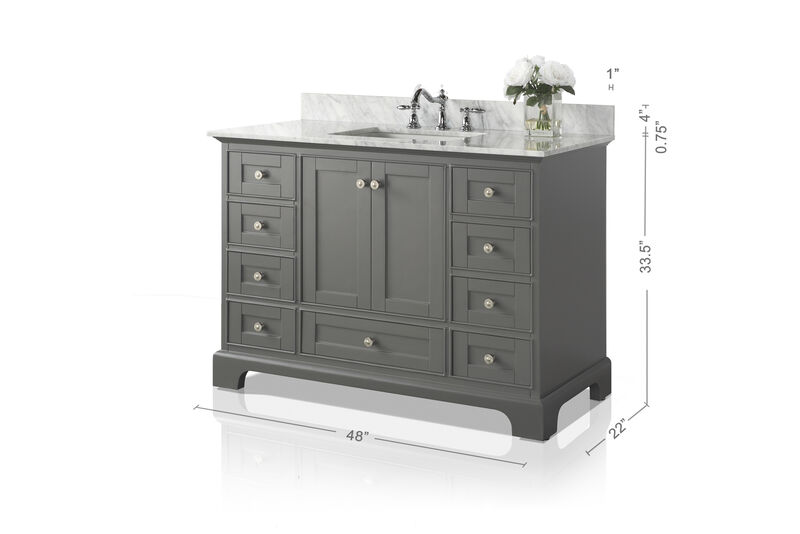 Audrey 48 in. Bath Vanity Set