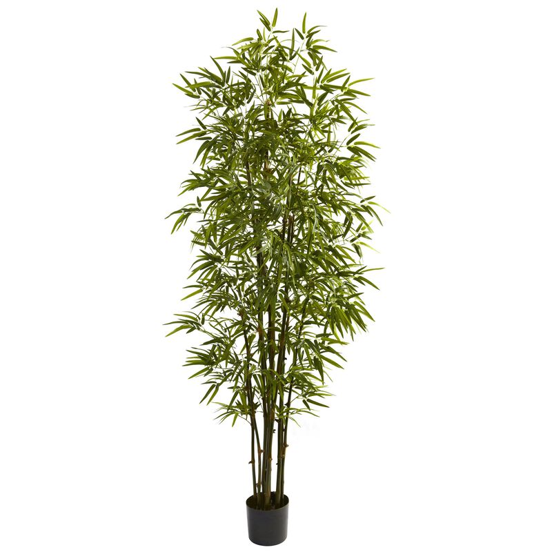 Hivvago 7 Feet Green Bamboo Tree