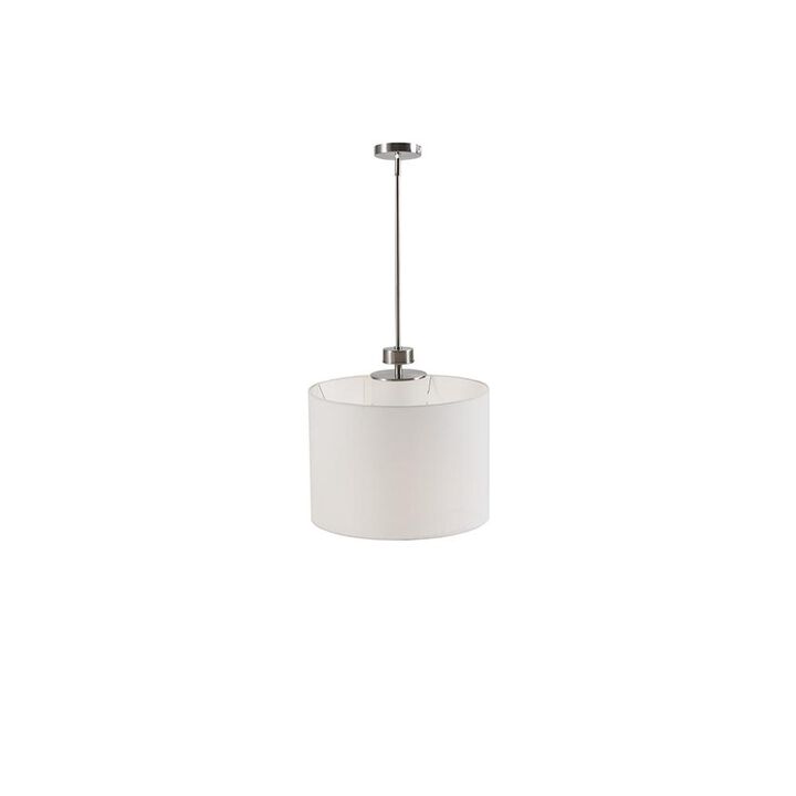 Belen Kox Pendant with White Linen Shade, Belen Kox