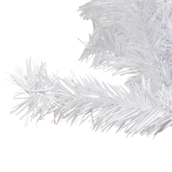 48" Icy White Spruce Artificial Christmas Wreath - Unlit
