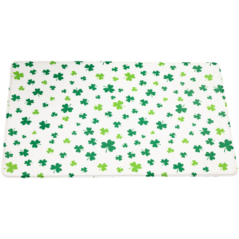 29.5" Shamrocks St. Patrick's Day Kitchen Comfort Mat