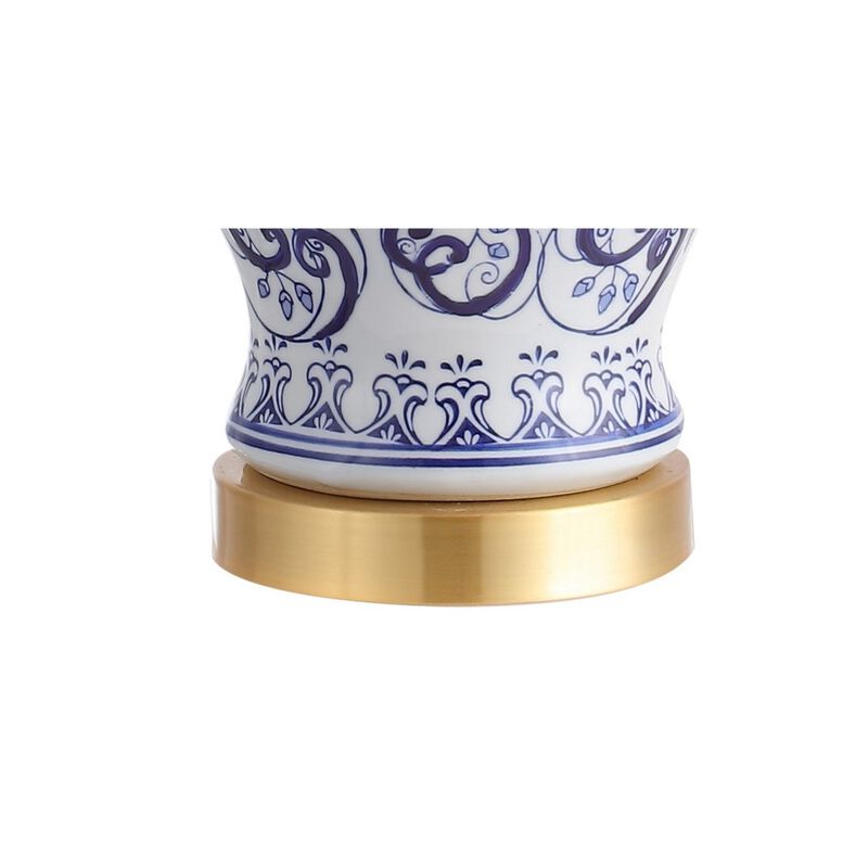 Leo Chinoiserie LED Table Lamp