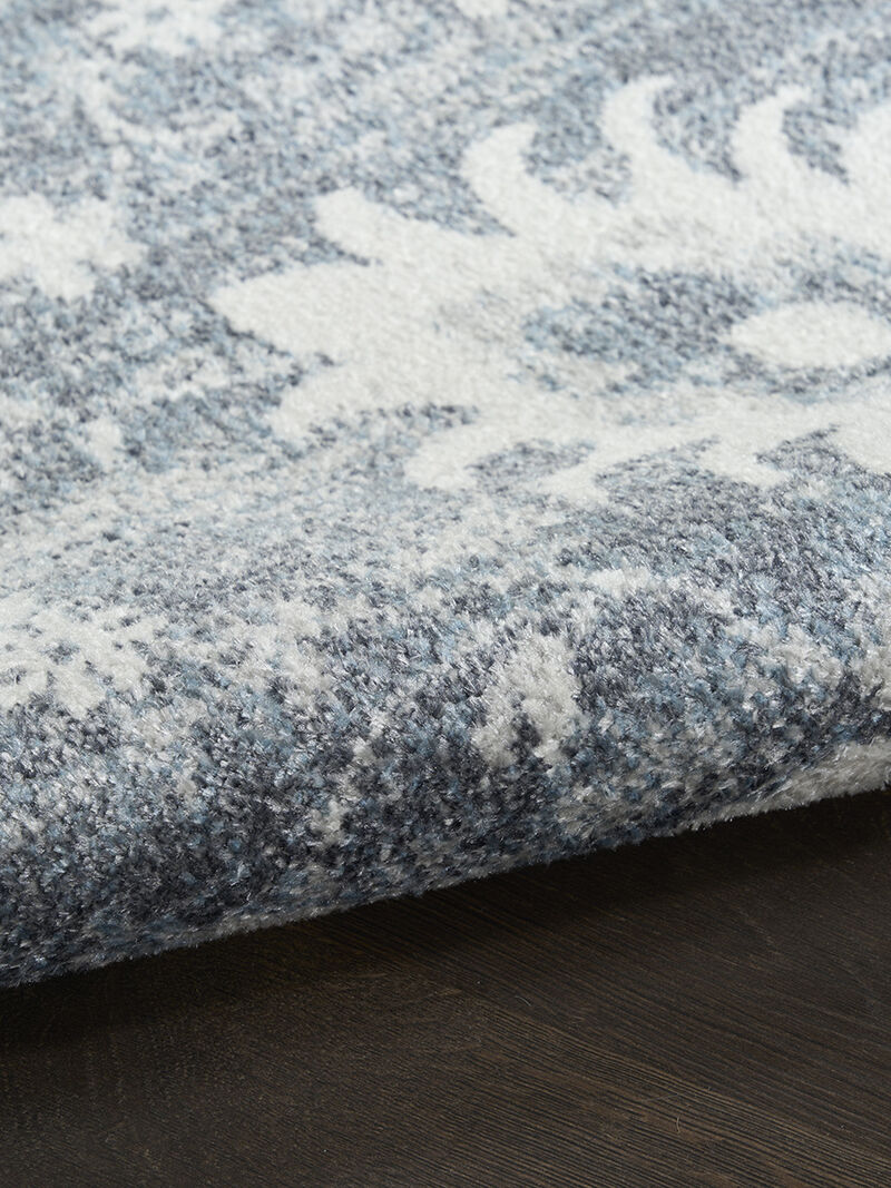 Astra Machine Washable ASW19 Denim 9' x 12' Rug