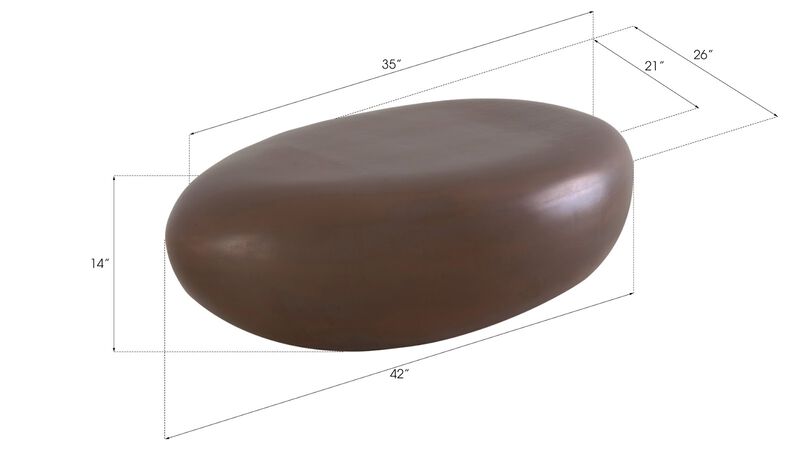 River Stone Small Coffee Table