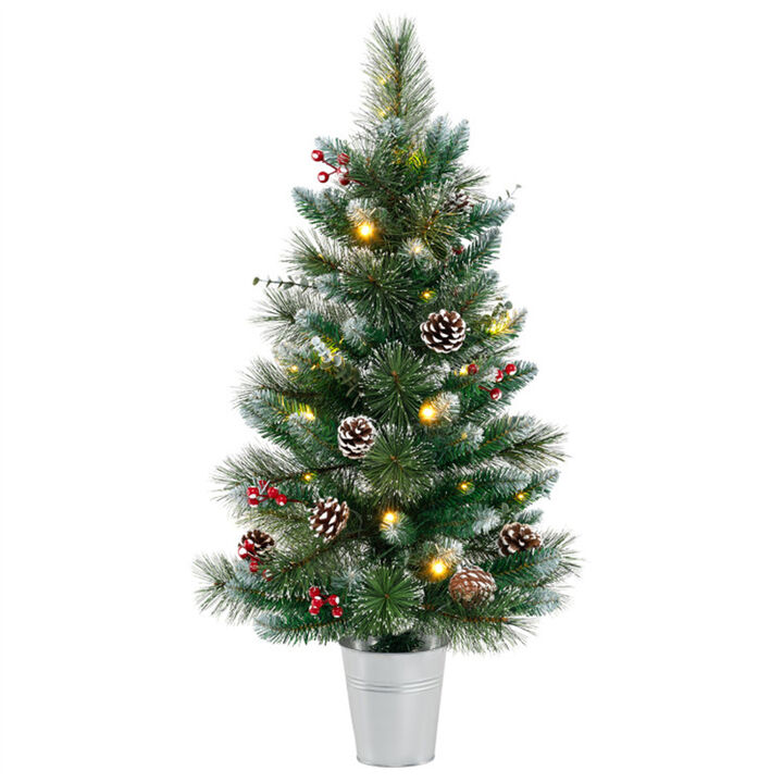 Battery-Operated Tabletop Holiday Decoration Festive & Portable Christmas Accent Piece