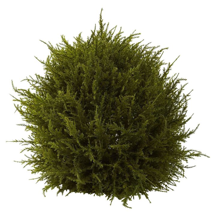 Nearly Natural 14-in Cedar Sphere