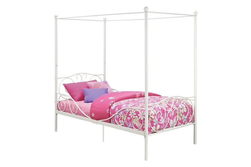 Atwater Living Whimsical Metal Canopy Bed