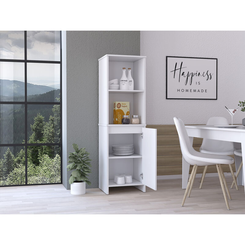 Forester 1-Shelf Pantry Cabinet White