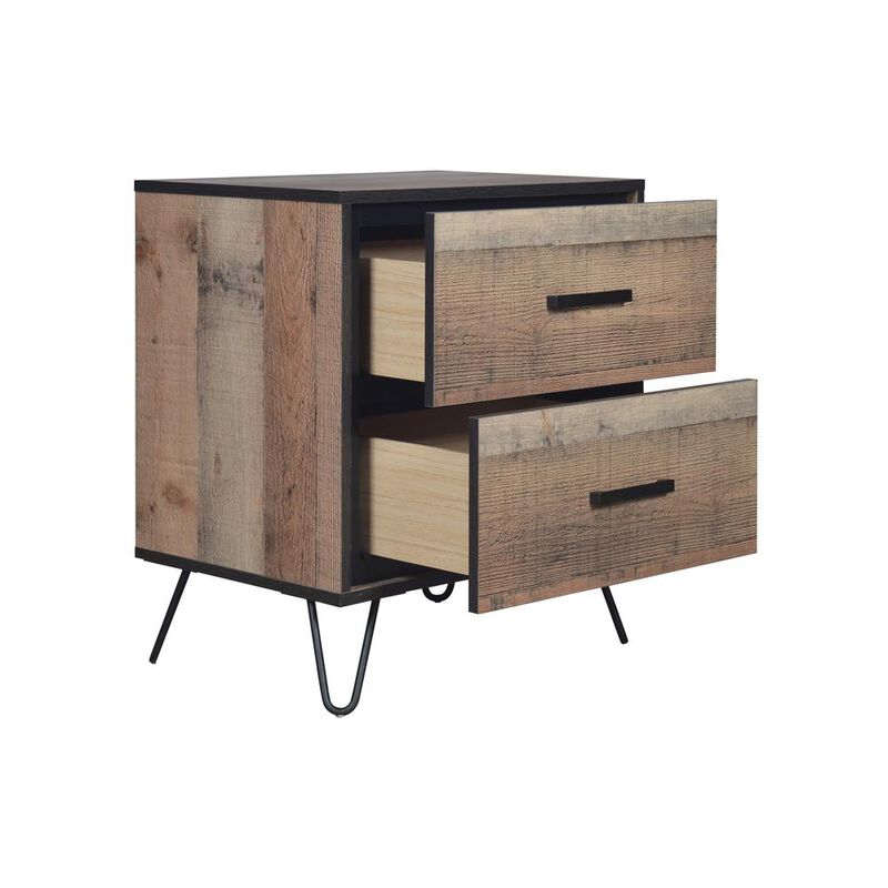 New Classic Furniture Elk River Nightstand- Rustic