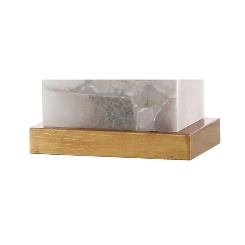 Elizabeth Alabaster LED Table Lamp