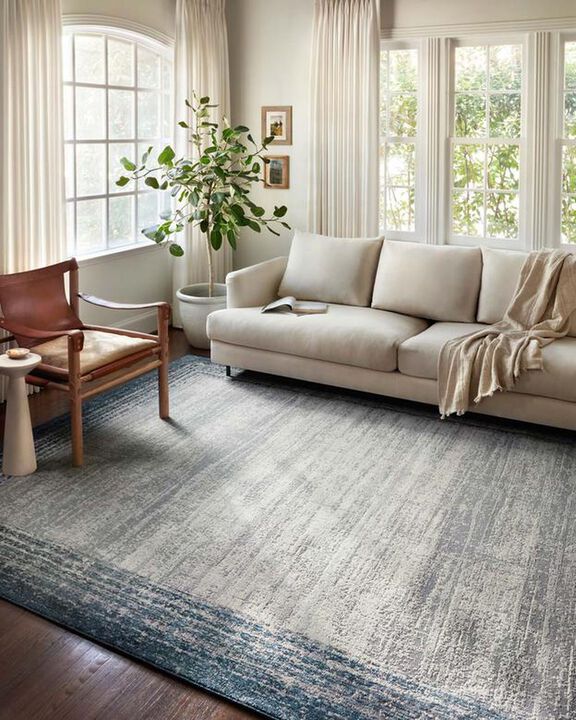 Austen AUS02 Blue 5'3" x 7'7" Rug